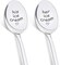 Anniversary Wedding Gifts for Him Her, His and Hers Gifts Engraved Ice Cream Spoon, 2 Pcs Personalized Spoon Stainless Steel Birthday Engagement Couple Gifts